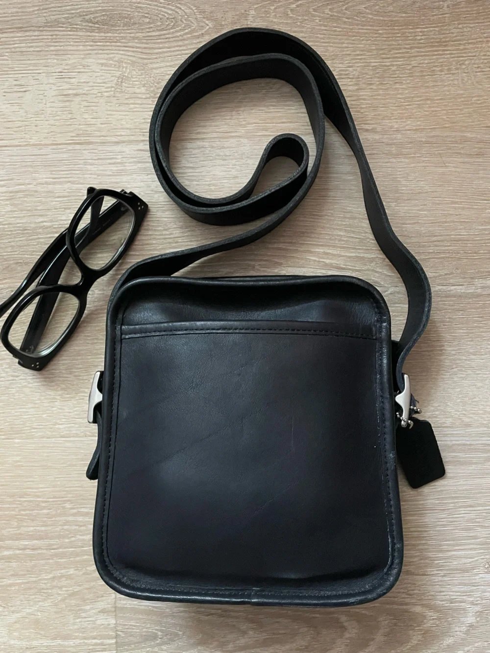 Vintage Y2K Coach Camera Bag Black #9817